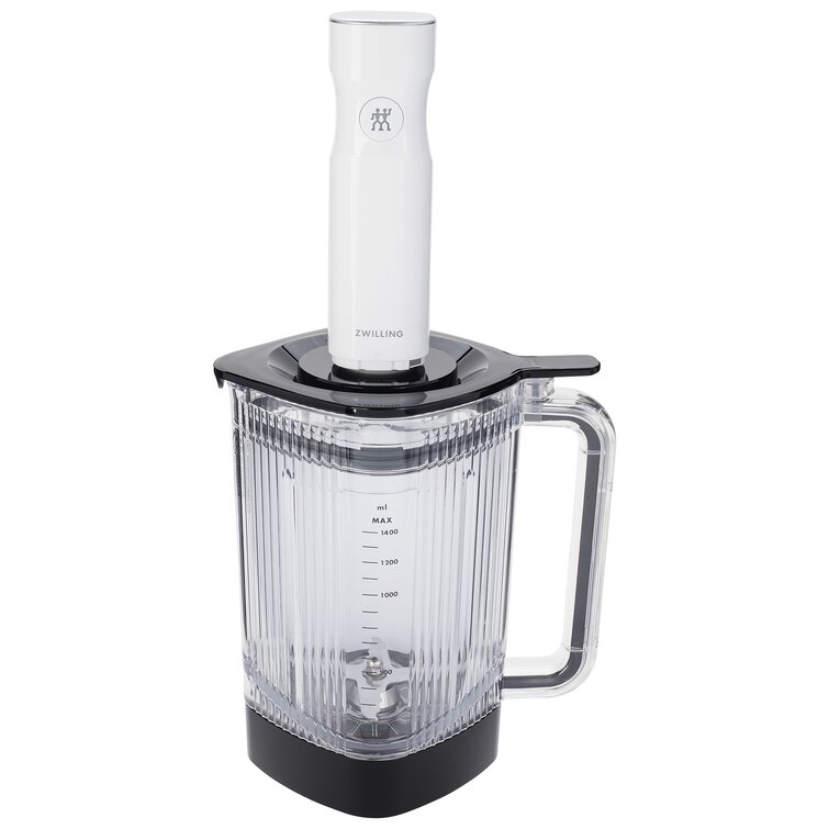 ZWILLING Enfinigy 48-Oz Power Blender Jar With Cross Blade And Vacuum Lid -  Black